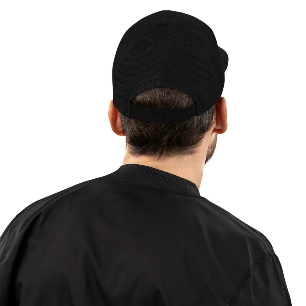 Earn the Name Trucker Hat in Black