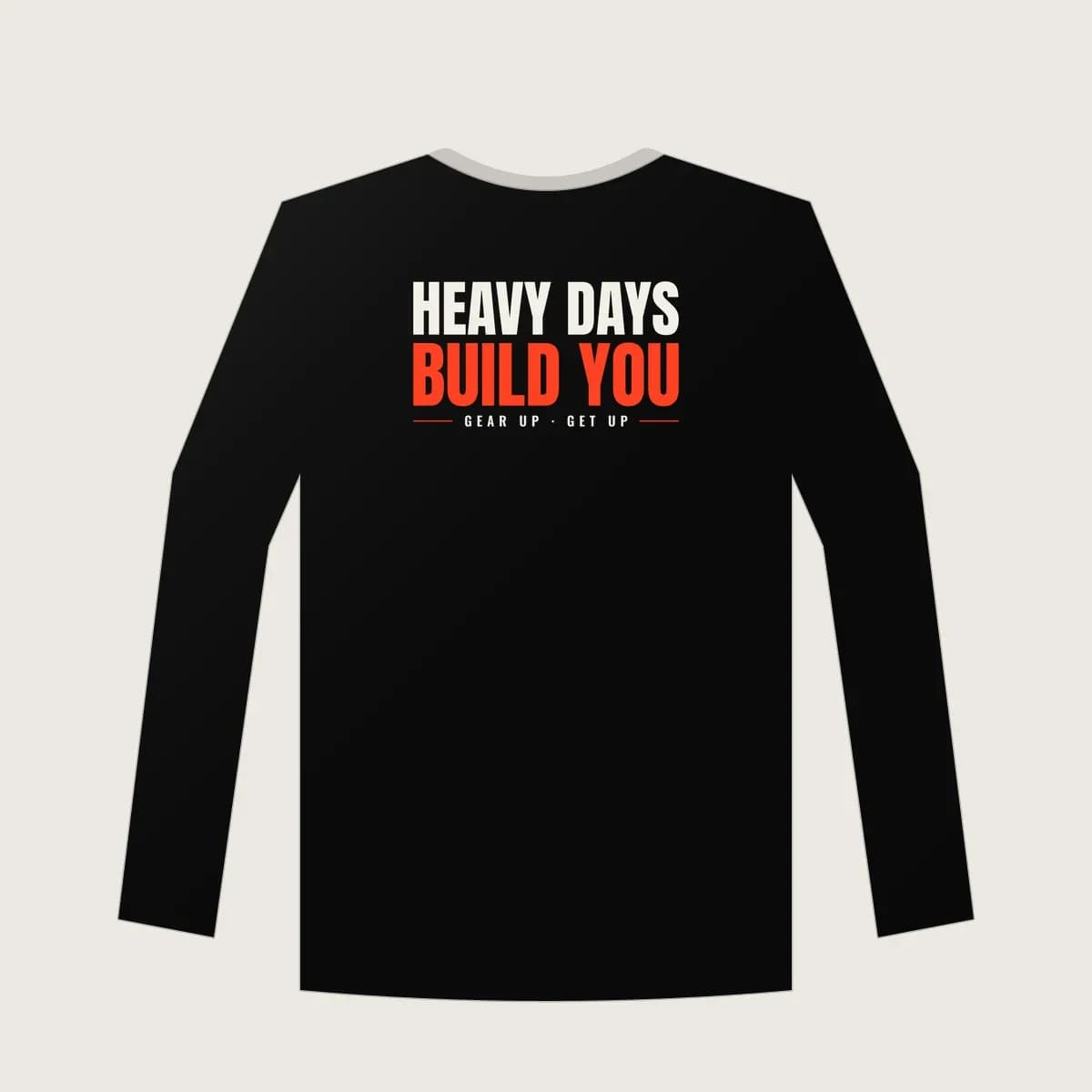 Heavy Days Build You Crewneck in Black