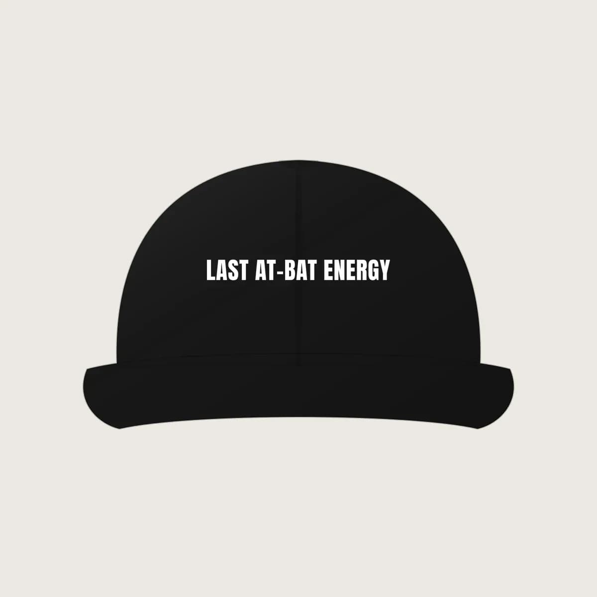 Last At-Bat Energy Dad Hat in Black