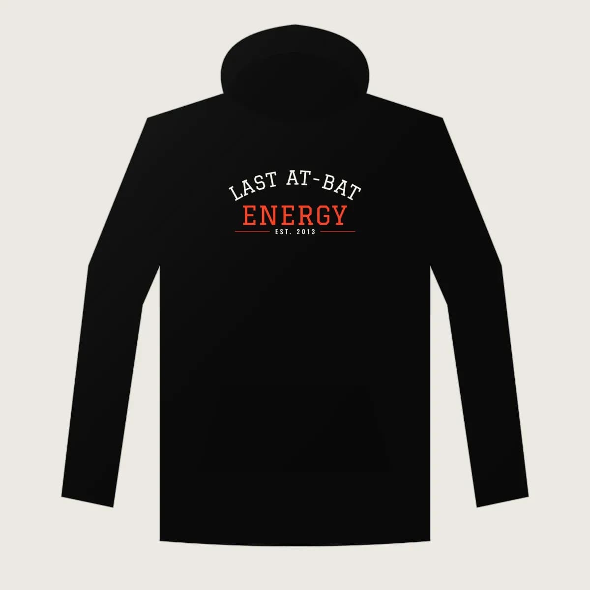 Last At-Bat Energy Heavyweight Hoodie in Black