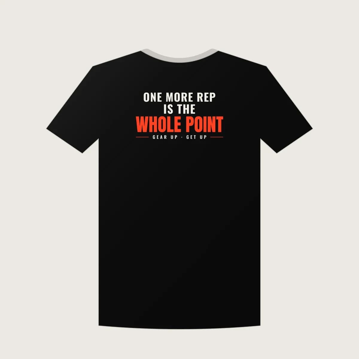 One More Rep Is the Whole Point Classic Tee in Black