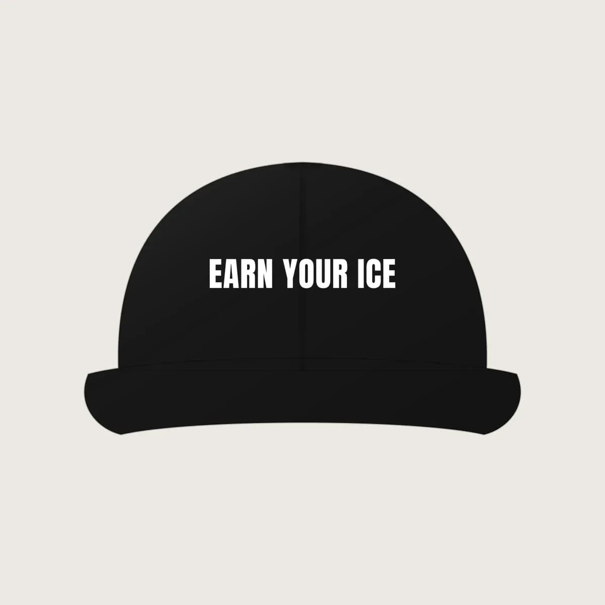 Earn Your Ice Dad Hat in Black