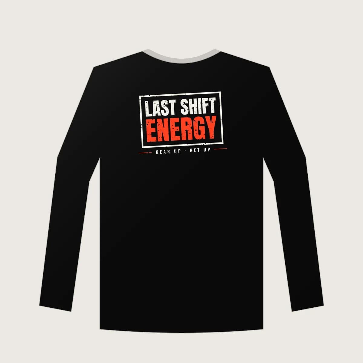 Last Shift Energy Crewneck in Black